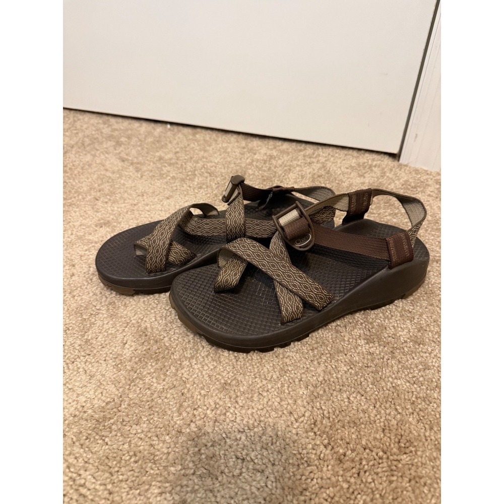 Chaco Z2 Colorado Sandals Womens 8 Brown Vibram USA Made Hiking Sport Gorpcore